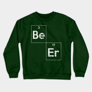 St Patricks Day Beer Elements Crewneck Sweatshirt